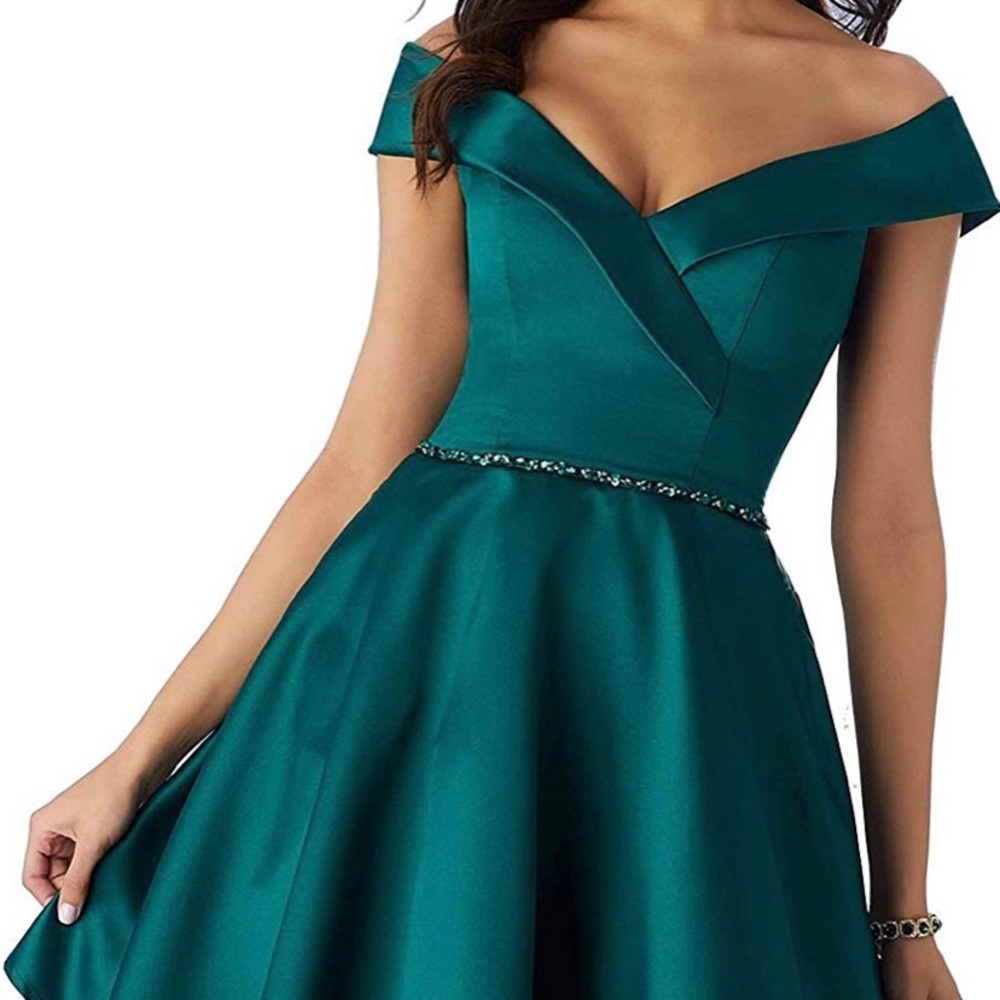 Homecoming Dress Short Beaded
